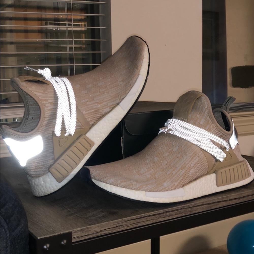 Custom Adidas NMD XR1 “Linen” - Size 10.5